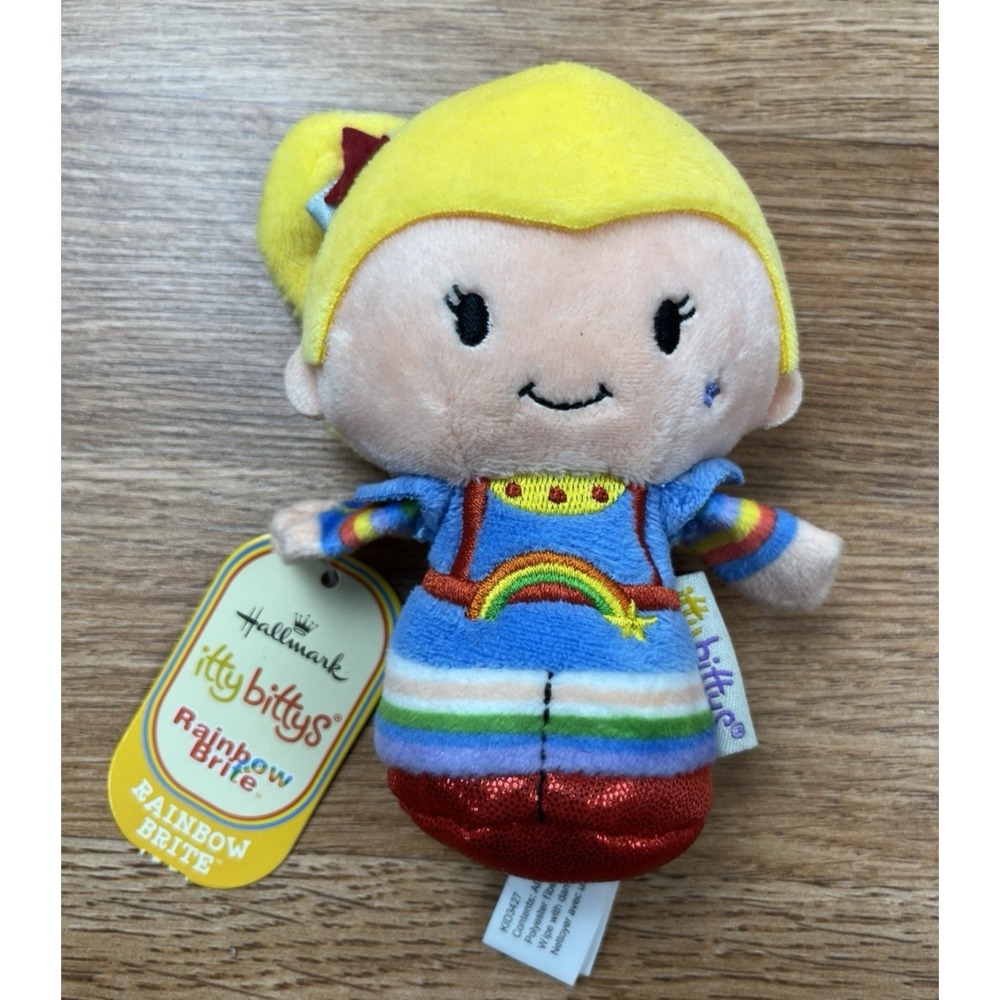 Hallmark itty bittys‎ Rainbow Brite Plush NEW